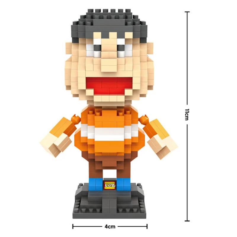 LOZ Doraemon строительные блоки игрушки японский мультфильм экшн игрушка фигурки