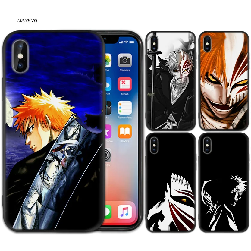 Buy Bleach Anime Kurosaki Ichigo Black Scrub Silicone