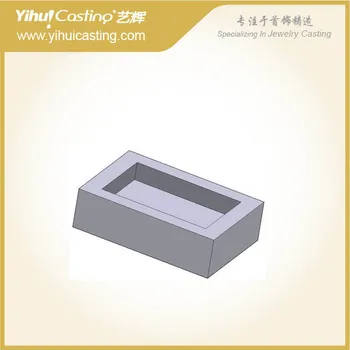 

Customized mold: 2pcs/Lot 5 Oz Graphite ingot mold for making silver bar