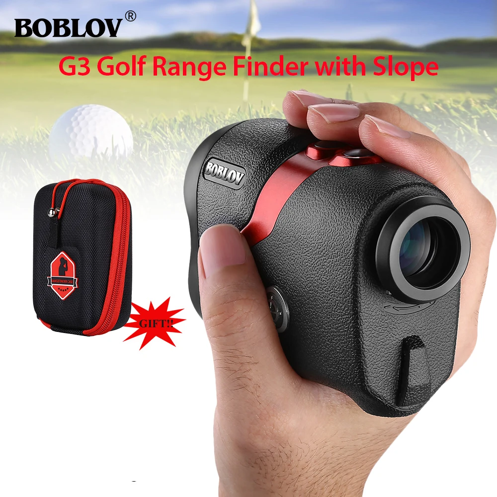 

BOBLOV 600M laser rangefinder 6X monocular telescope for hunting golf laser meter distance meter laser measure speed angle