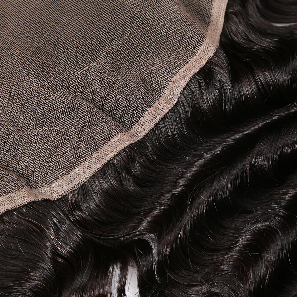 Instaone волосы 13x6 Кружева Фронтальная бразильские Свободные Вьющиеся волосы натуральные волосы свободная часть швейцарское кружево натуральный цвет 1"-18"