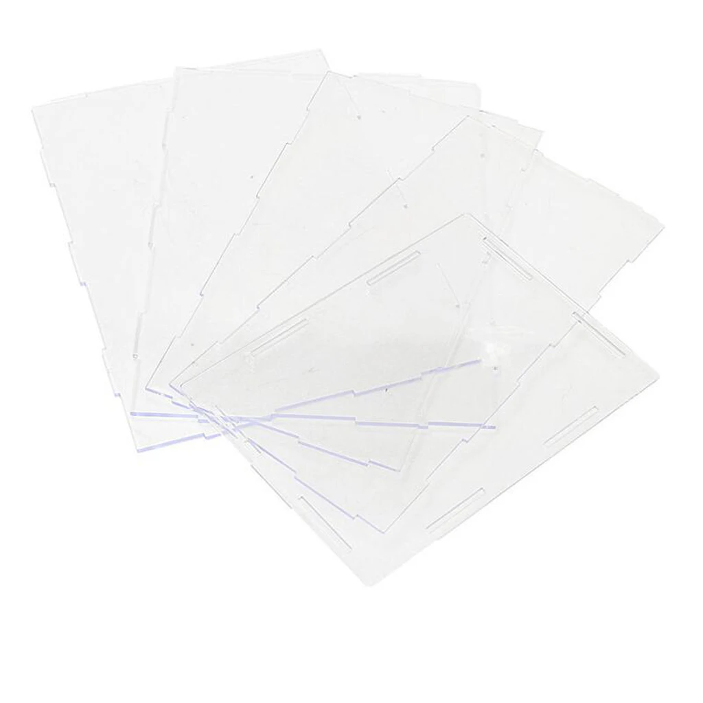 Display Box Toy Case Show Box Acrylic Box Protection Dustproof for Action Figure 15x15x15cm