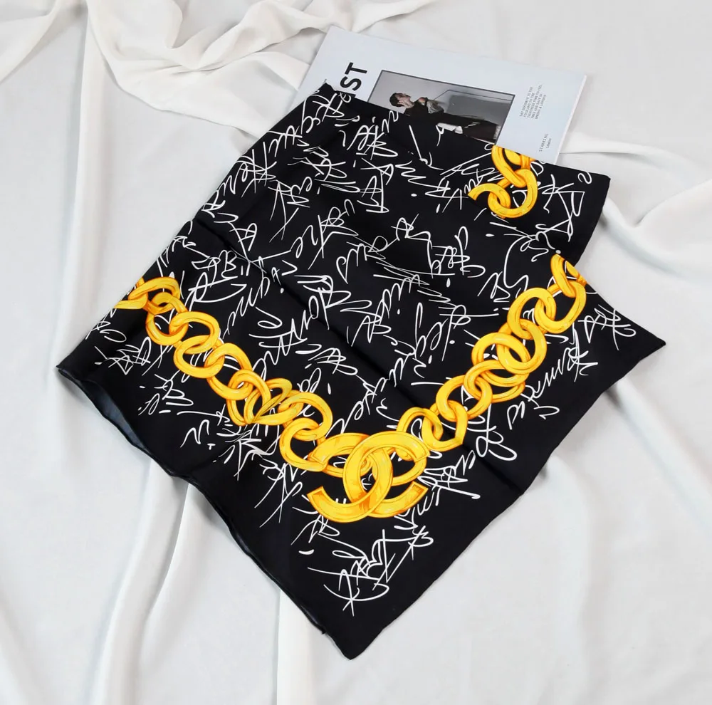 

ELEGANT HANDMADE BRAND 100%Twill Silk Scarf TWIC-310059