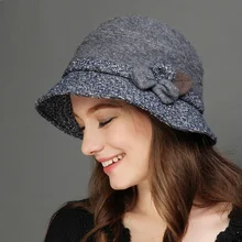 Осенне-зимние женские шапки для взрослых, теплые утолщенные шерстяные шапки для рыбаков, стиль, Корейская версия, модные шапки для отдыха, B-7626