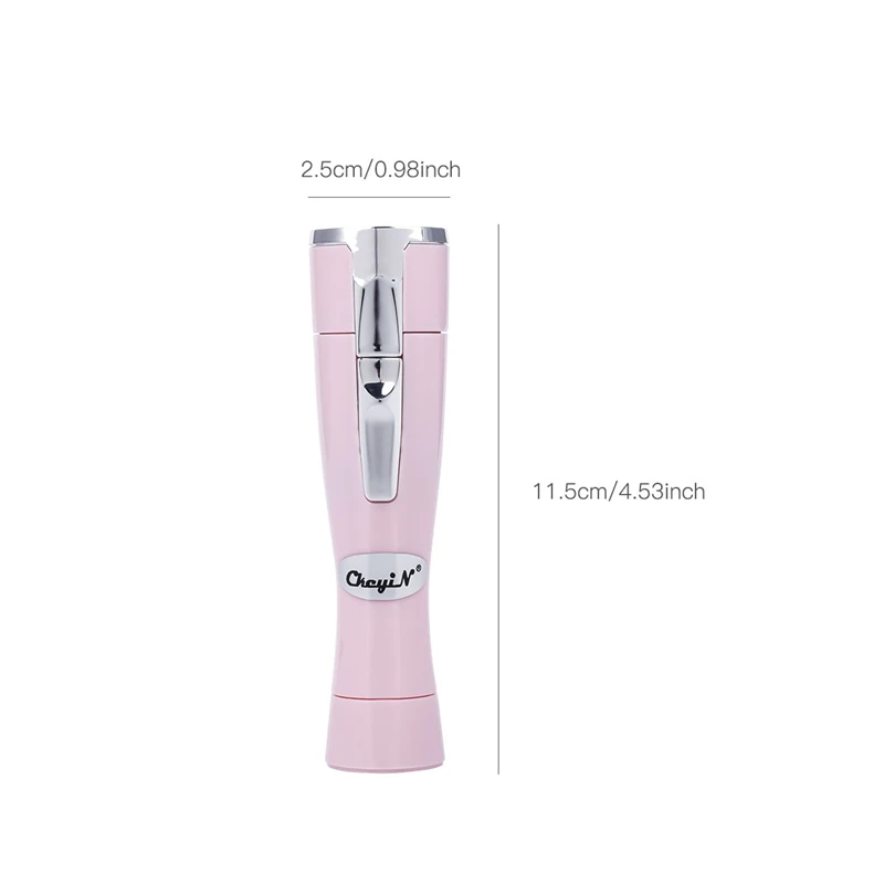 Facial Hair Remover Mini Portable Lady Shaver for Face Neck Leg Hair Removal Device Mini Depilatory Painless Battery Powered 323