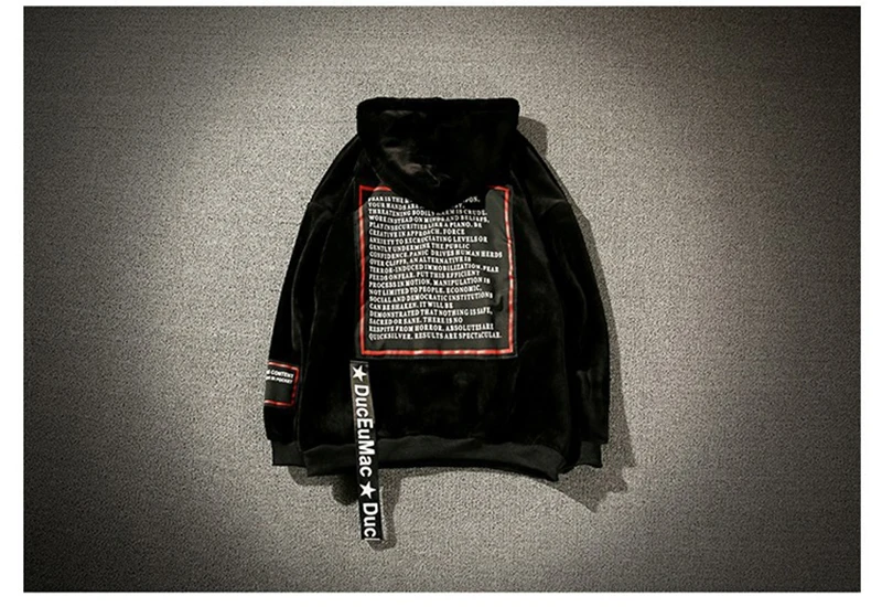 Harajuku Hoodie Street Hip Hop High Fashion Rock   (11)