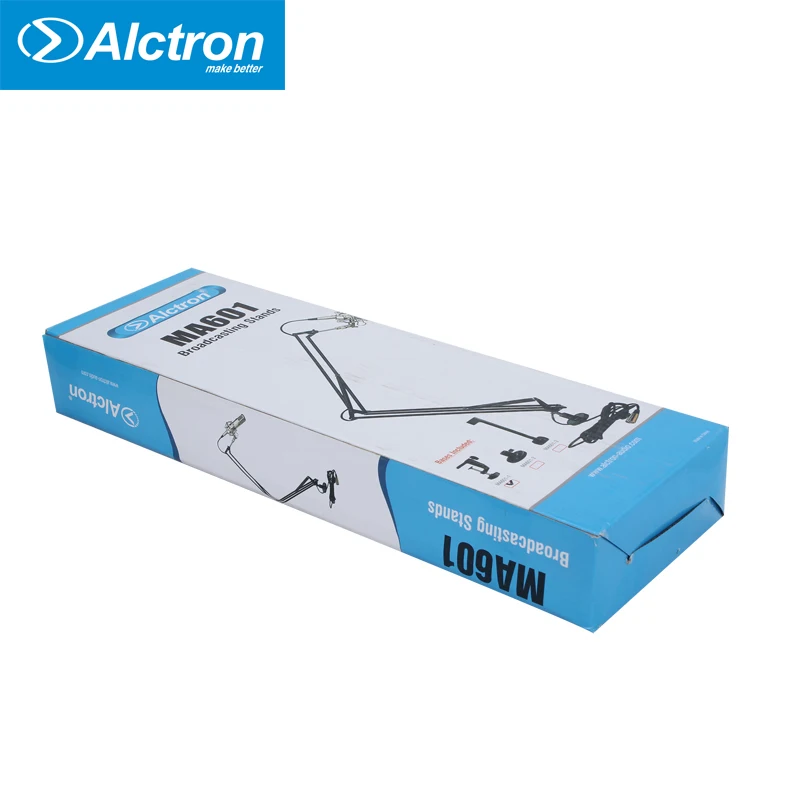 Мощный держатель микрофона для студийной записи Alctron MA601 подвеска ножничная