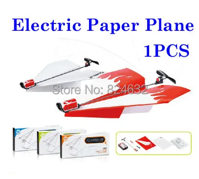 

New Electric paper plane flying plane toy power up paper airplane toys for childrenboys toys 1pcs