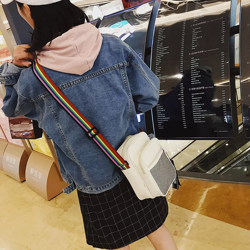 Menghuo Men Women Crossbody Bag Unisex Cheap Nylon Messenger Bag Travel Casual Shoulder Bag Leisure Fashion Bags Bolsos Mujer (51)