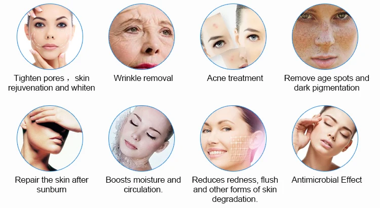 Terapia de Luz Máquina da Beleza do Cuidado da Pele Máscara Facial Fóton Lâmpada Pdt Rejuvenescimento Anti Acne Envelhecimento Rugas Removedor Led 13 Beleza e saúde