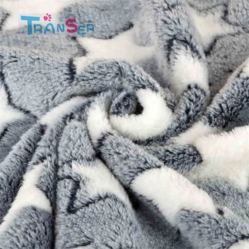 Transer мягкое фланелевое одеяло для собаки для питомца с принтом в горошек дышащий коврик для кровати для кошки теплый спальный чехол для домашних животных для собаки кошки продукт