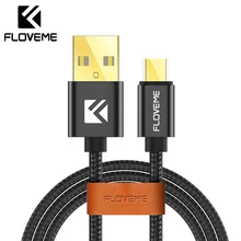 FLOVEME микро Тип usb C кабель для samsung Xiaomi быстрой зарядки Зарядное устройство кабель Lightning для iPhone huawei телефон USB кабеля для передачи данных