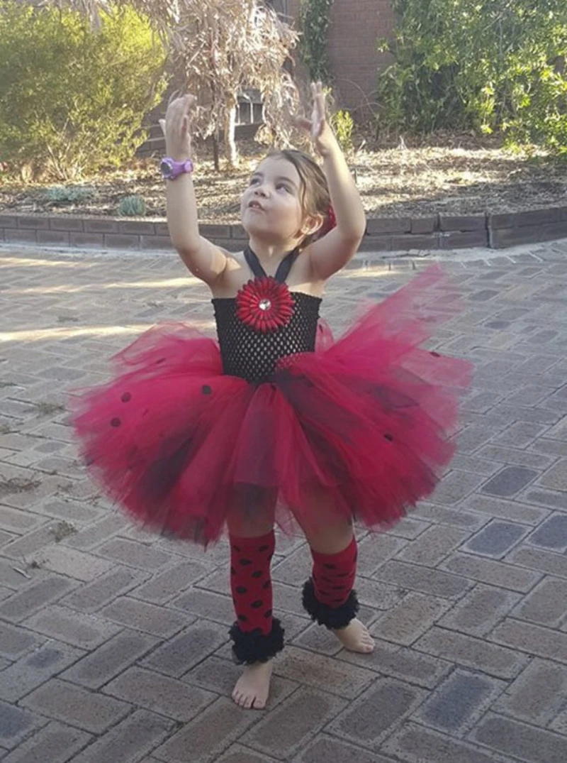 Lady bug tutu dress- lady bug costume- lady bug tutu41