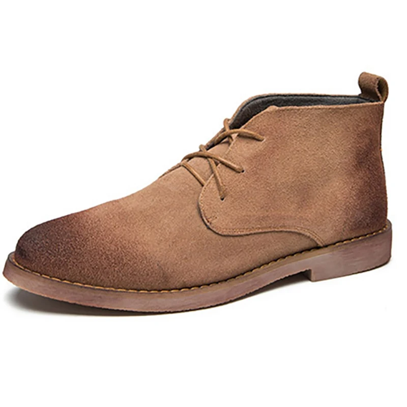 

Male boots genuine leather brand high quality comfortable casual men boots #MXZ810808