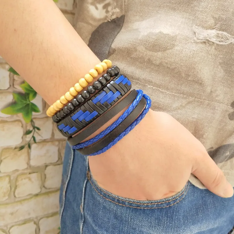 

29 Style! Bracelets & Bangles Mens Leather Bracelets Pulseira Masculina Jewelry Charm Bileklik Pulseiras Boyfriend Girlfriend