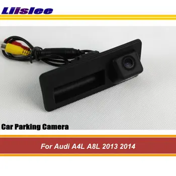 

Liislee Reverse Rear View Camera For Audi A4L A8L 2013 2014 / Back Up Parking Camera Trunk Handle / CCD Night Vision