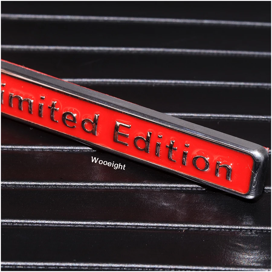 Wooeight 3D Metal Chrome Limited Edition Auto Car Sticker Badge Decal Emblem for Audi Suzuki Honda Kawasaki HARLEY Motorcycle (7)