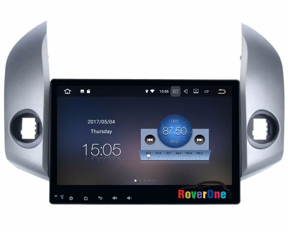 Discount RoverOne For Toyota RAV4 2006 - 2012 Android 8.1 Autoradio Car Multimedia Player Radio GPS Navigation Bluetooth Head Unit NO DVD 2