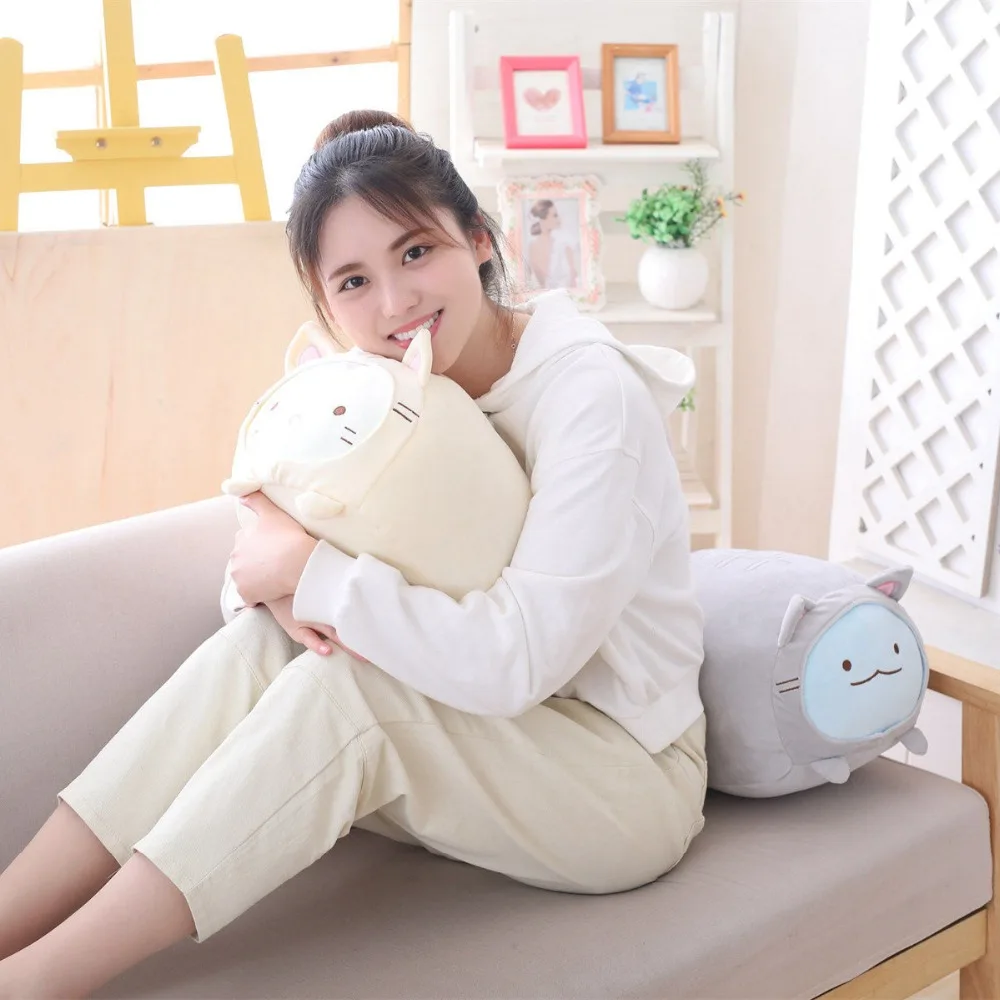 Мультяшная японская анимационная Подушка Sumikko Gurashi 55 см плюшевая игрушка угловая