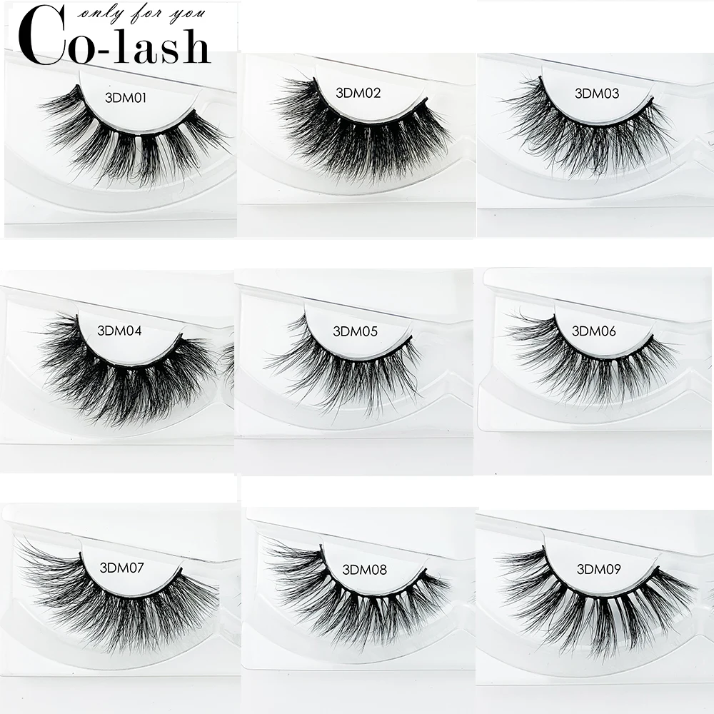 

CoLash Mink Eyelashes 3D Mink Lashes Thick HandMade Full Strip Lashes Cruelty Free Mink Lashes False Eyelashes Makeup