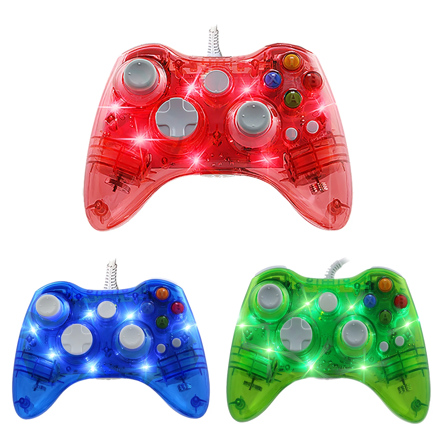 

ViGRAND USB Wired Joypad Controller for New Microsoft Xbox 360 Gamepad with PC for Windows 7/8/10 Gamepads for Xbox360 Joystick