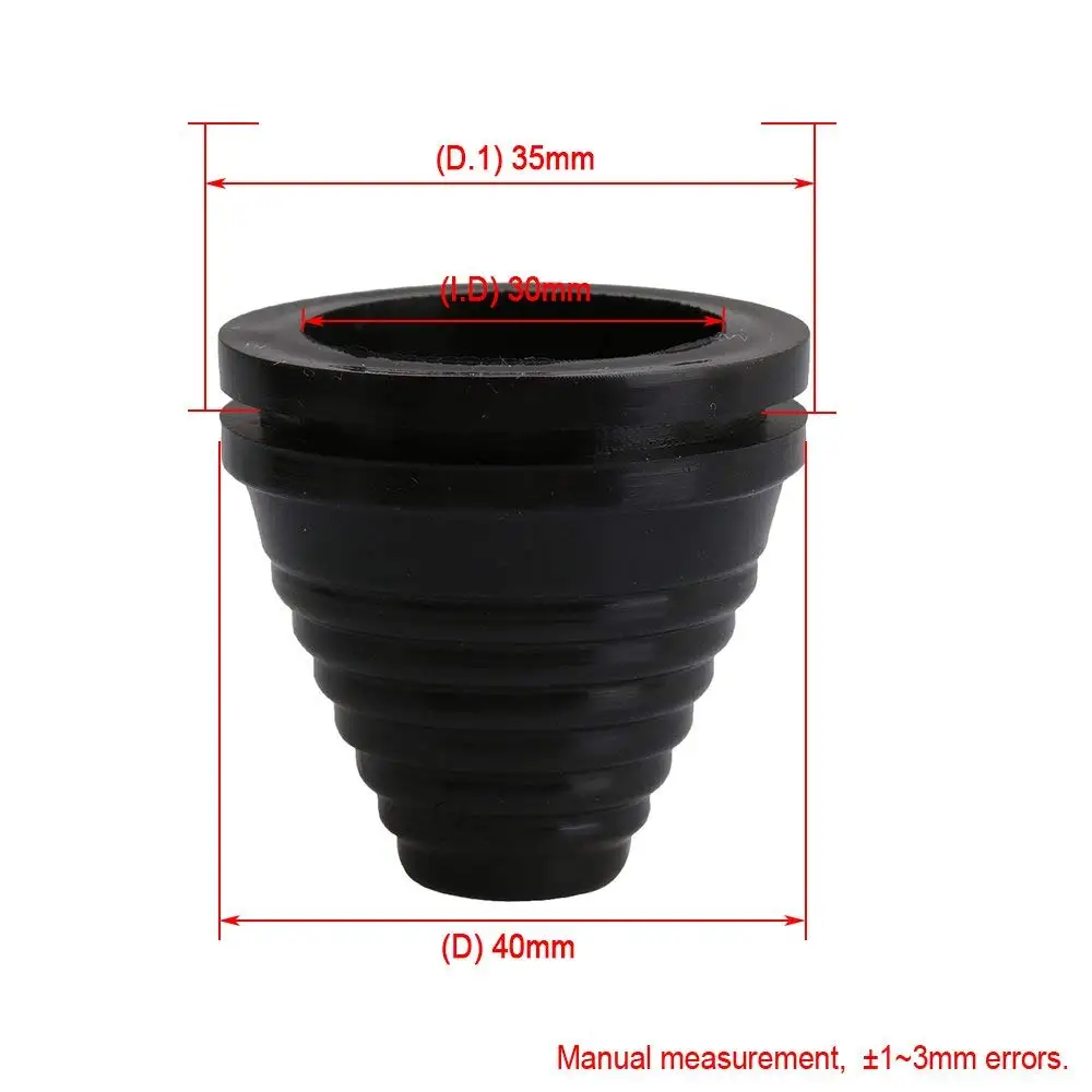 20 шт. 35 мм Groove Dia черная башня Форма резиновый провод втулки прокладки защитные кольца обустройство дома