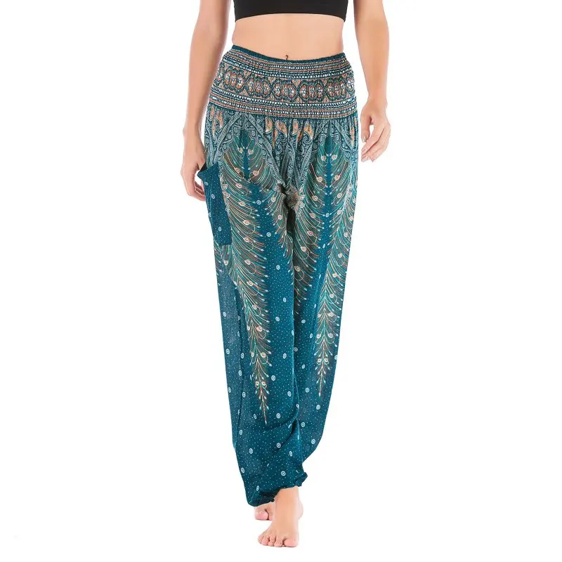 

Explosion models Thai Lantern pants Sports pants Women's summer vacation casual pants