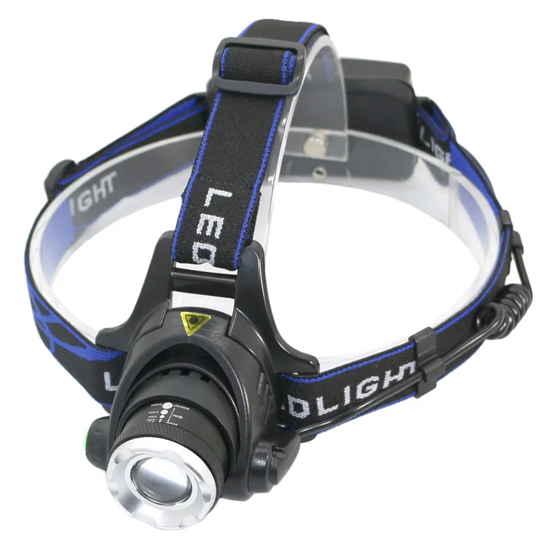 Светодиодные фары T6 2000lm 3 режима масштабирования водонепроницаемый