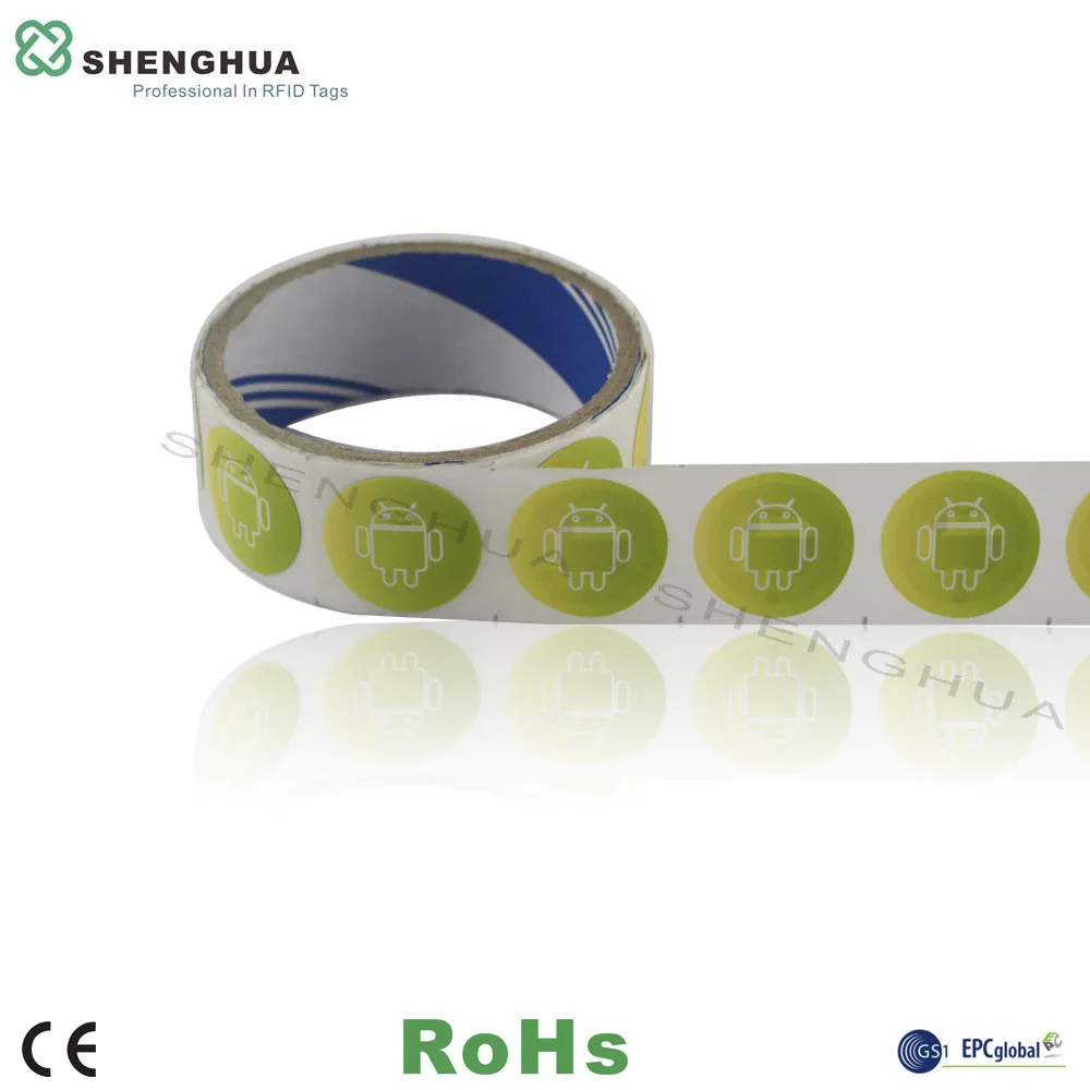 

10pcs/pack Cell Phones Mobile Payment NFC Paper Tags F08 Smart Tags 30*30mm