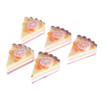 

5PCS/lot Girl Kitchen Pretend Play Mini Food Cake Pizza Toys Kitchen Toys Children's early Educational Toys