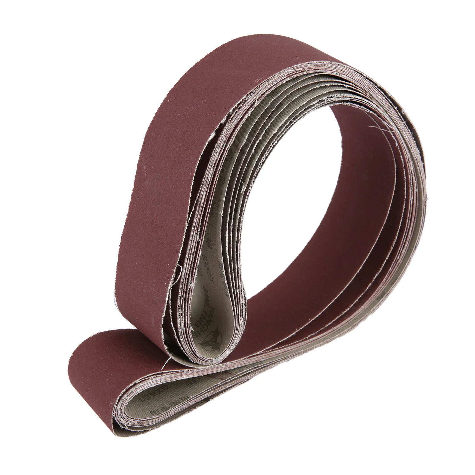 452*15mm 60#-600# Grit Grinding Polishing Metal Wood Sanding Belt Abrasive 10pcs