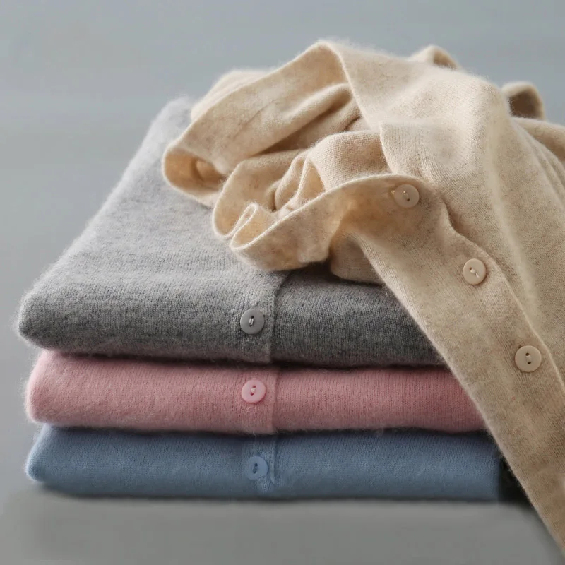 Fashion Cashmere Cardigan Sweaters Women Blouse Knitted Cashmere Coat V-neck Solid Elastic Slim Female Casual Jacket D199 Fashion Cashmere Cardigan Sweaters Women Blouse Knitted Cashmere Coat V-neck Solid Elastic Slim Female Casual Jacket D199