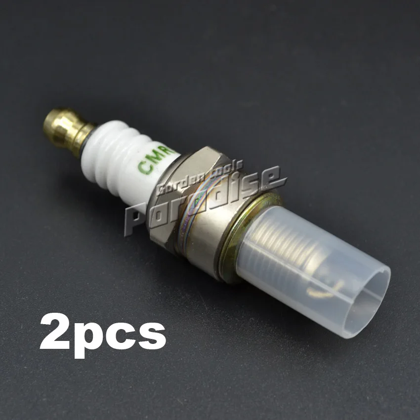 2pcs GX35 4 Stroke Brush Cutter Spark Plug for Trimmer Engine Parts