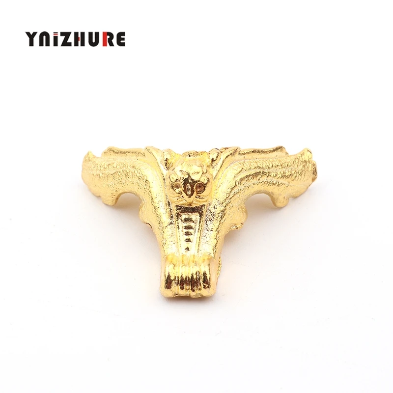 42-23mm-8Pcs-Zinc-Alloy-Antique-Jewelry-Gift-Box-Wood-Case-Decor-Carving-Corner-Bat-Protector