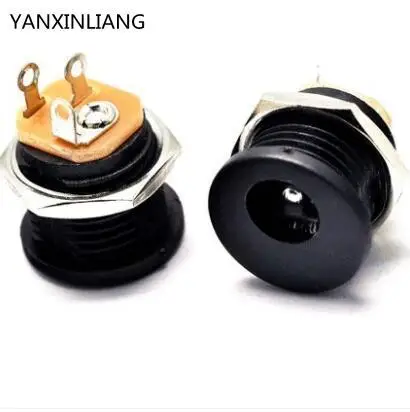 power jack dc-022 2.1 power DC 022 nut 5.5 Round hole 10PCS DC screw socket power jack dc-022 2.1 power DC 022 nut 5.5 Round hole 10PCS DC screw socket