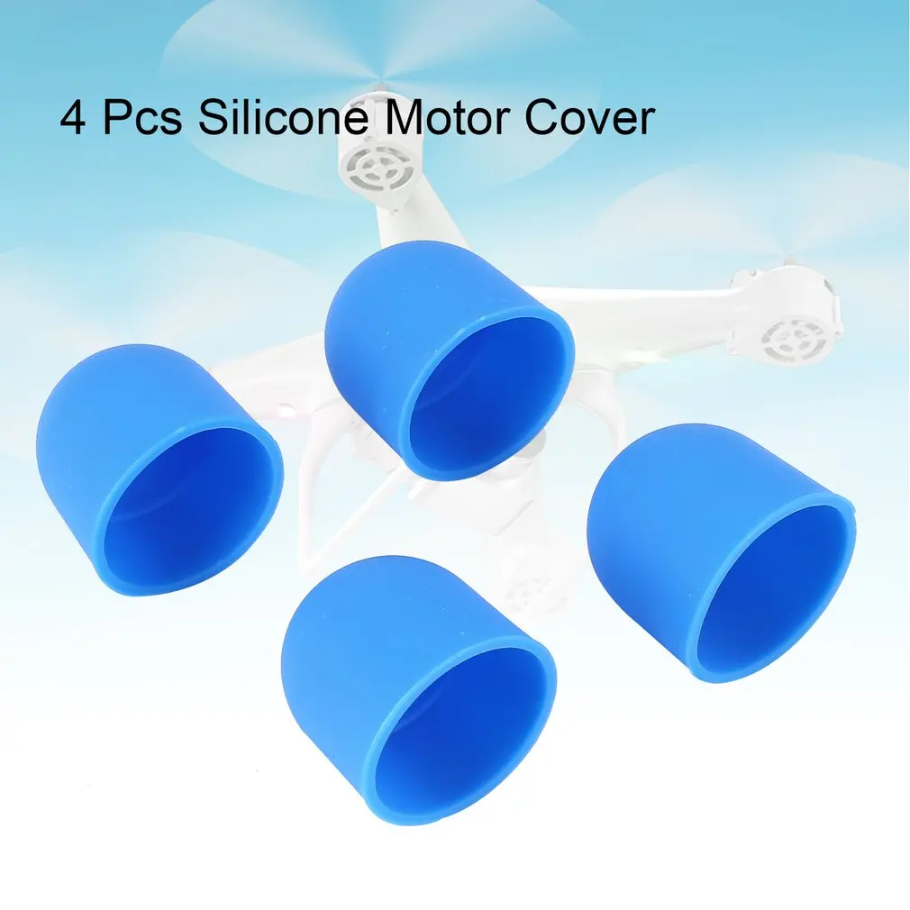 4 Pcs Silicone Motor Cover Cap Dust-proof Anti-collision Protection Drone Engine Motor Protector For DJI Mavic Pro/Platinum Toy