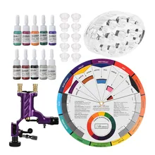 Набор тату-машинки, тату-машинка, поворотный комплект, тату-машинки, комплекты для тату-машинки, ручка, оборудование для татуировки, профессиональный набор, наборы