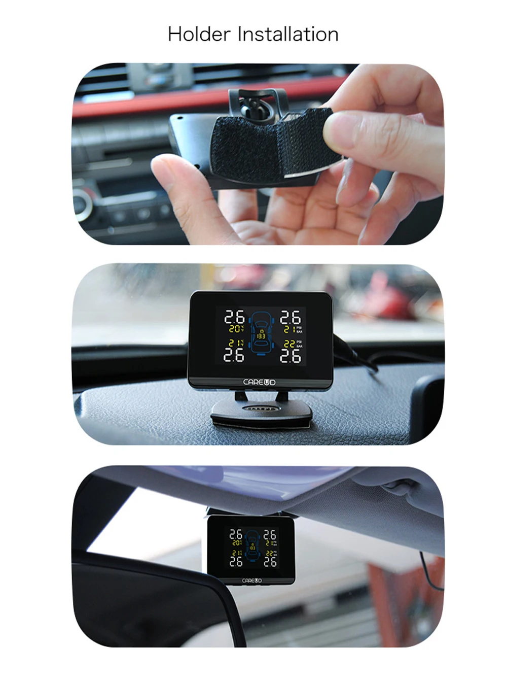 CAREUD U906 новая Автомобильная TPMS система контроля давления в шинах ...