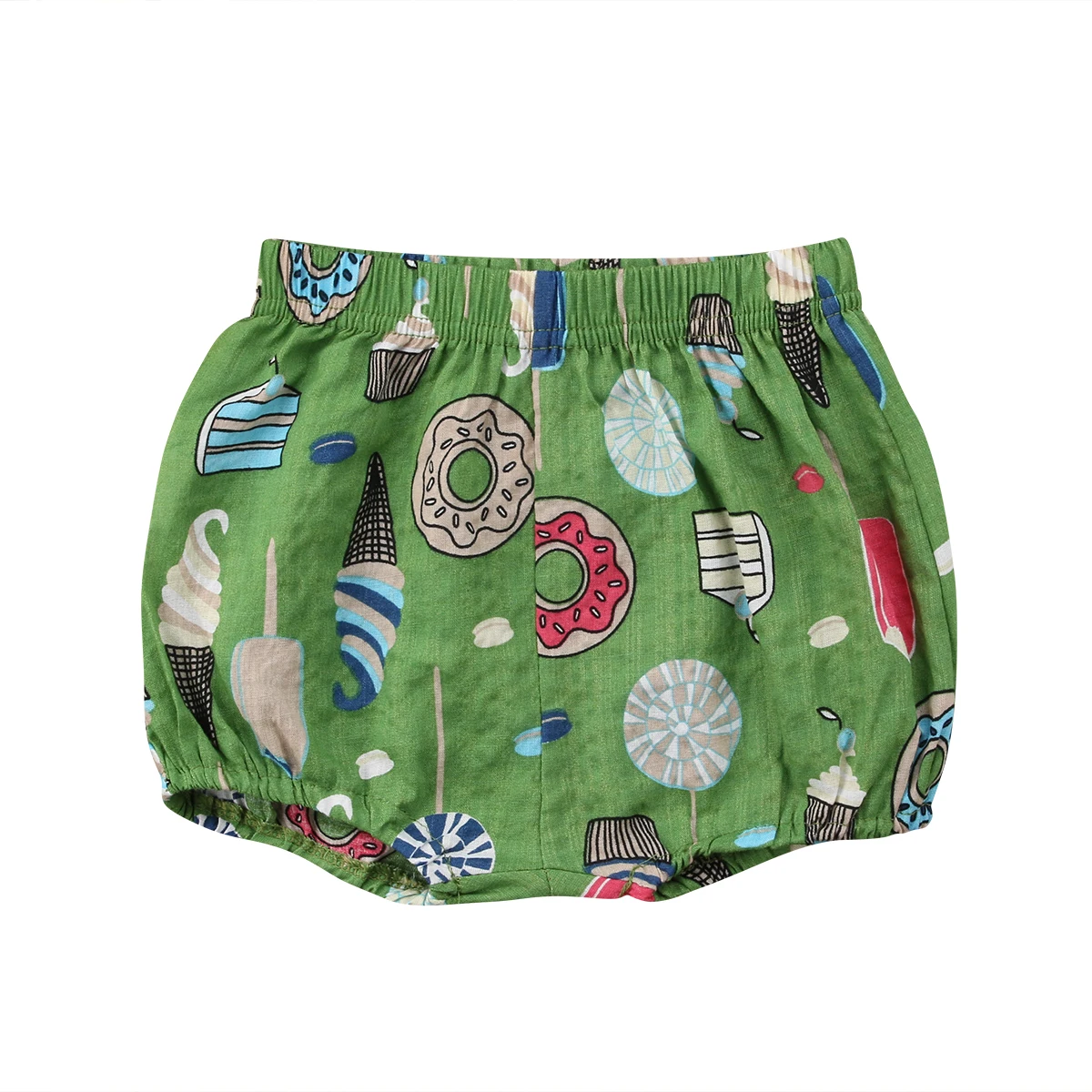 Emmaaby/шорты для новорожденных девочек и мальчиков, шорты для подгузников с рюшами, штаны для малышей, Детские Панталоны - Цвет: A