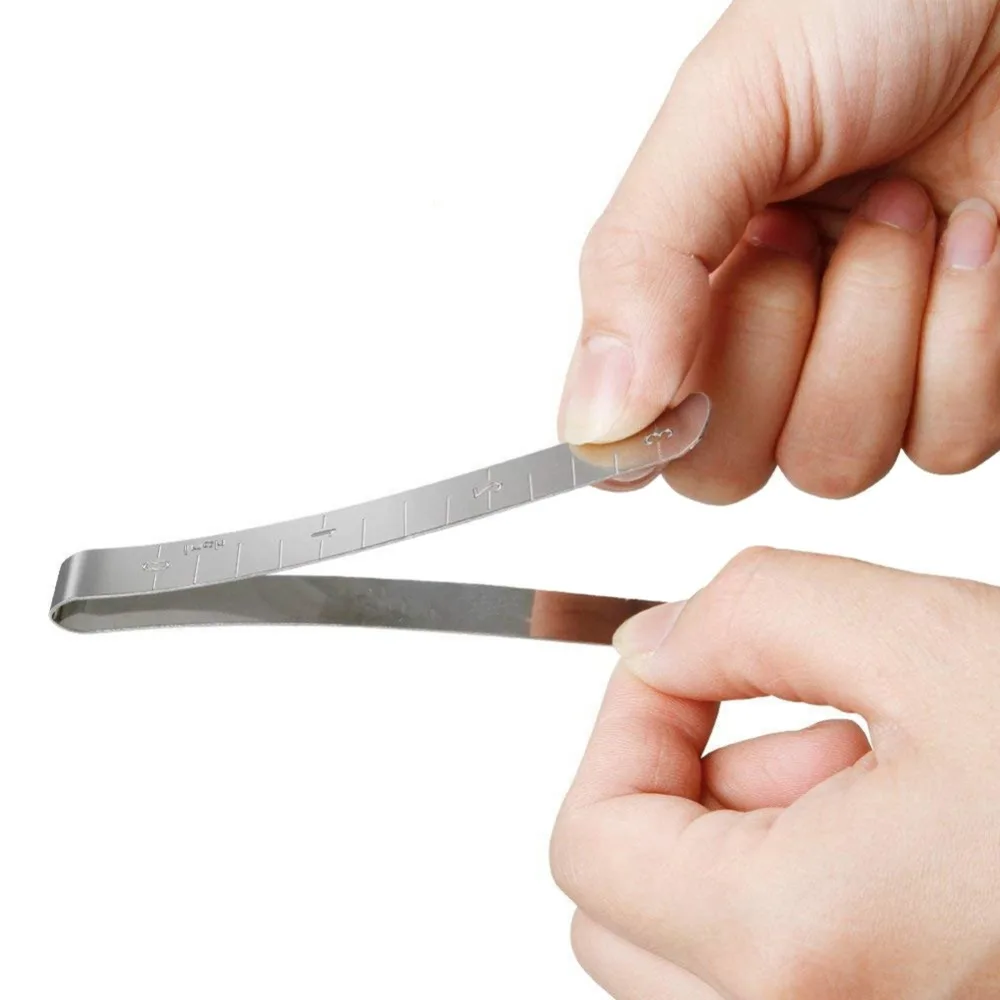 ewing Clips 3 Inches Measurement Ruler Fixed Mark 8