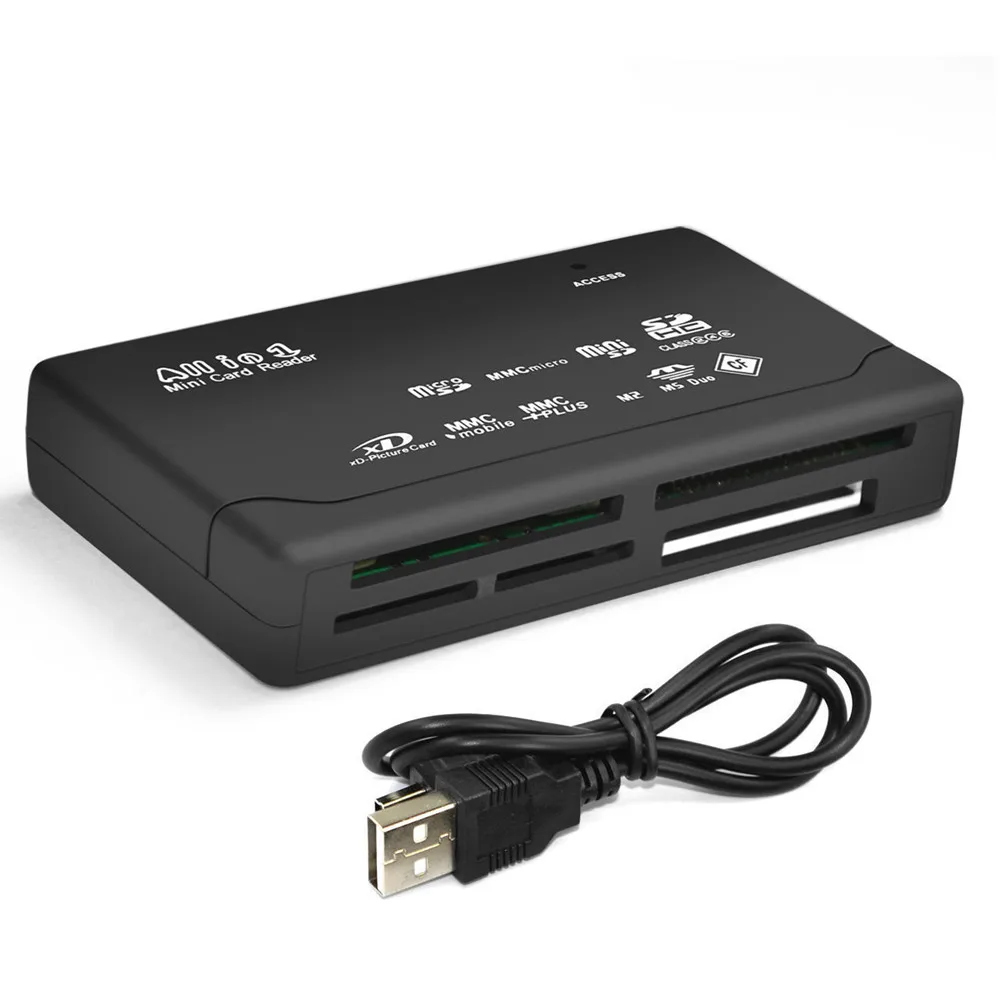 High Speed All in 1 USB 2.0 Card Reader For all Digital Memory Card CF SD Micro SD SDHC SDXC MS
