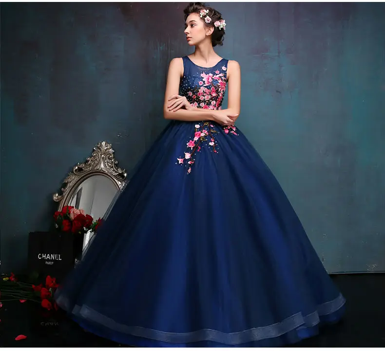 green and red gown
