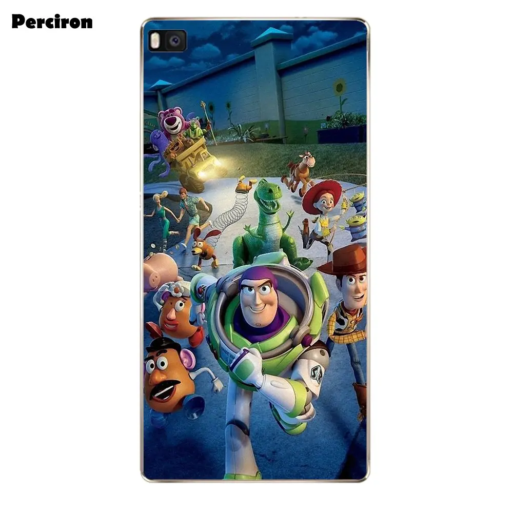 История игрушек капитан полицейский Базз Лайтер ТПУ дизайн для Huawei G7 G8 Honor 5A 5C 5X6 6X7