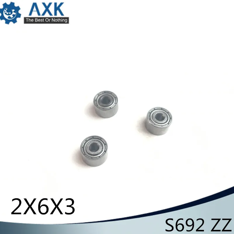 S692ZZ Bearing 2*6*3 mm ( 10PCS ) ABEC-1 440C Roller Stainless Steel S692Z S692 Z ZZ Ball Bearings