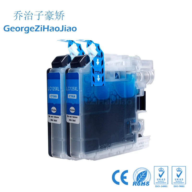 

2pcs LC127 Compatible Ink Cartridge For Brother MFC-J4410DW J4510DW J4610DW J4710DW J2510 J4110DW J4210N J4510N