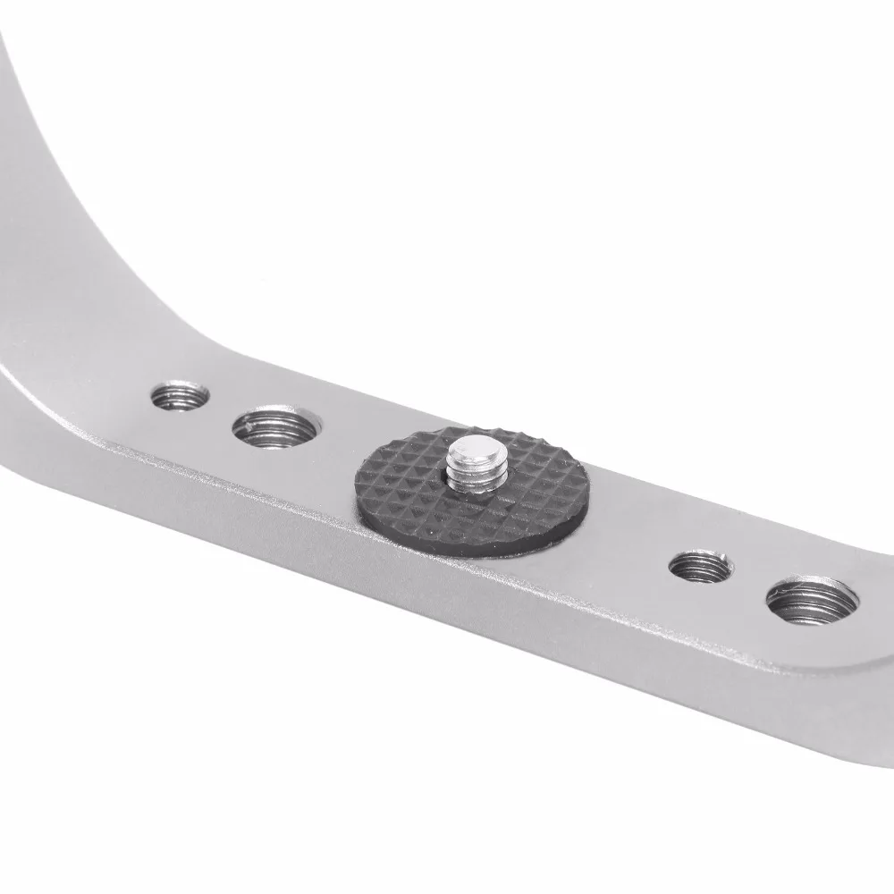 Diving Underwater Aluminum Selfie Monopod Mount Double-Arm Tray Handheld For Gopor Action Camera Holder (10)