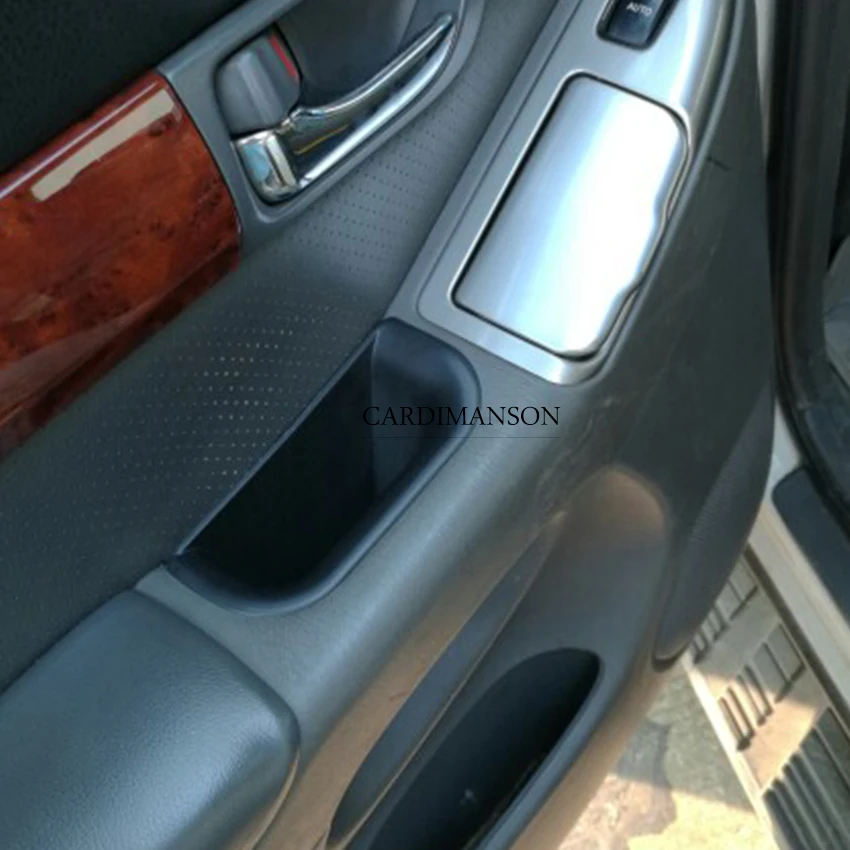 Carmonsons ручка двери подлокотник коробка для хранения Контейнер держатель лотка для Lexus GX 470 GX470 2004-2009 аксессуары для автомобиля
