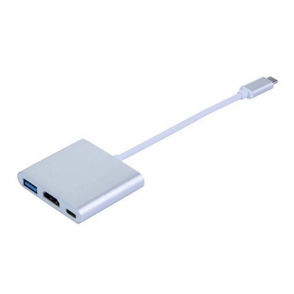 Адаптер конвертер 3 в 1 с USB на 4K HDMI для MacBook 12|3 in hdmi|hdmi converterhdmi converter adapter |
