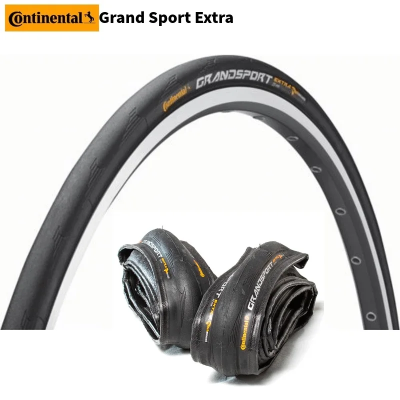 Континентальный Grand Sport Extra велосипедные шины 700* 23c/25c Складные шины для шоссейного велосипеда сверхлегкие складные шины велосипедные запчасти