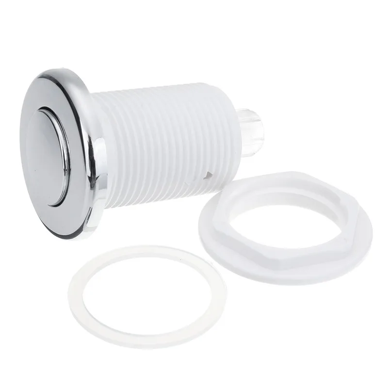 1Pc New Pneumatic Switch On Off Push Air Switch Button 32mm For Bathtub Spa Waste Garbage Disposal Whirlpool Convenient Switch 1Pc New Pneumatic Switch On Off Push Air Switch Button 32mm For Bathtub Spa Waste Garbage Disposal Whirlpool Convenient Switch